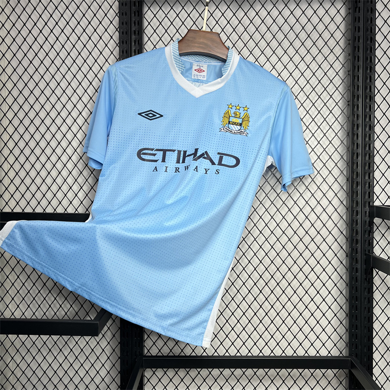 2011/2012 Retro Manchester City Casa Maglia da calcio Qualità thai 1:1 - immagine 4