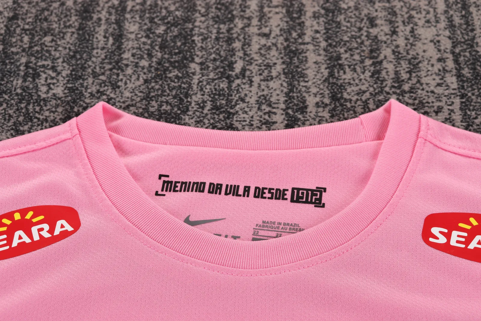 2012/2013 Retro Santos Pink Football Jersey 1:1 Thai Quality Kids Size - Image 4