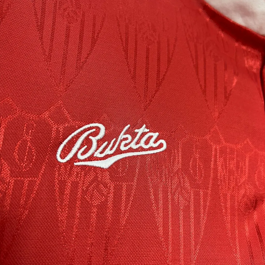 1991/1992 Retrô Sevilla Fora Camisa de futebol Qualidade tailandesa 1:1 - Image 5
