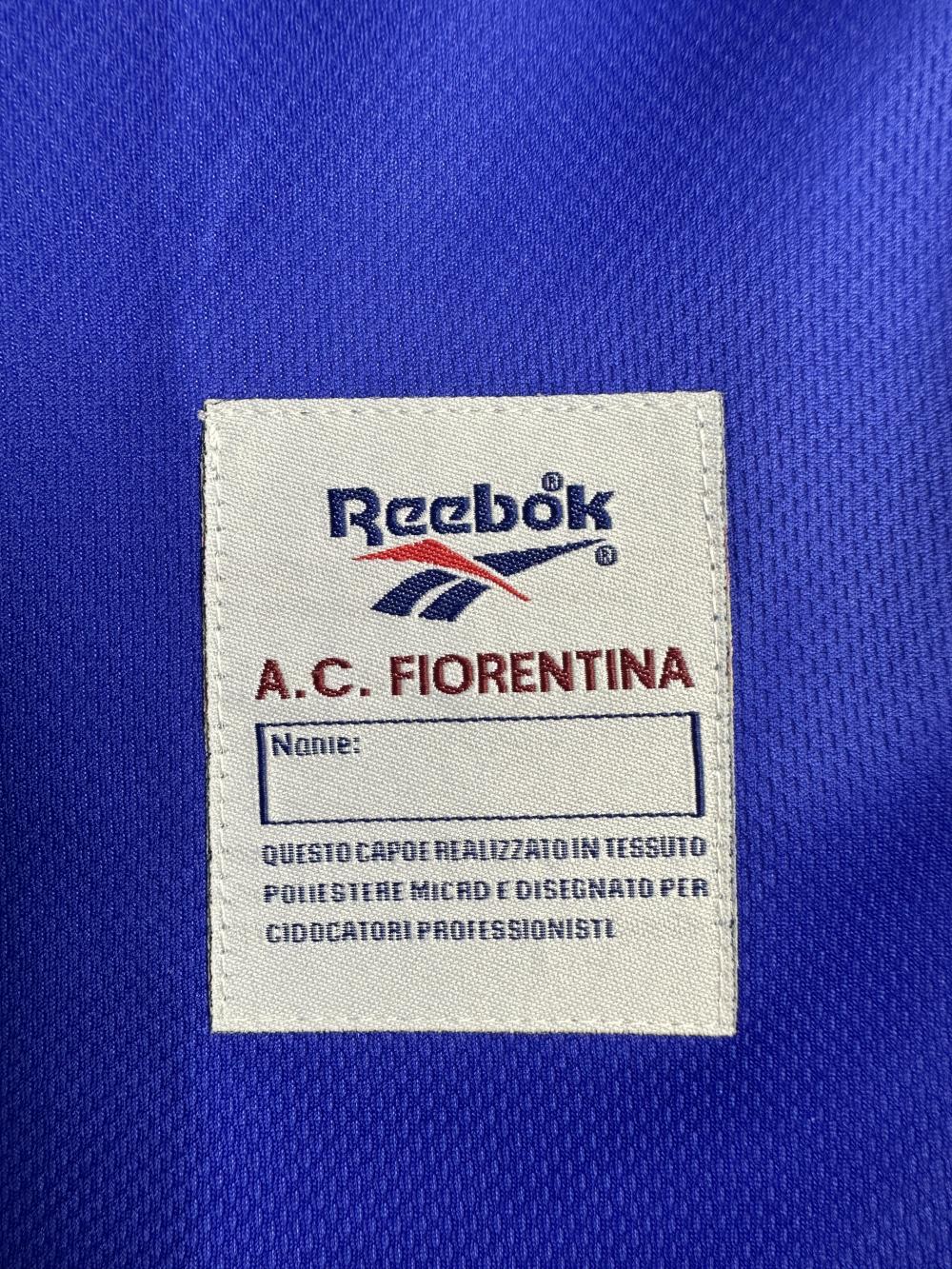 1995/1996 Retrô Fiorentina Casa Camisa de futebol Qualidade tailandesa 1:1 - Image 7
