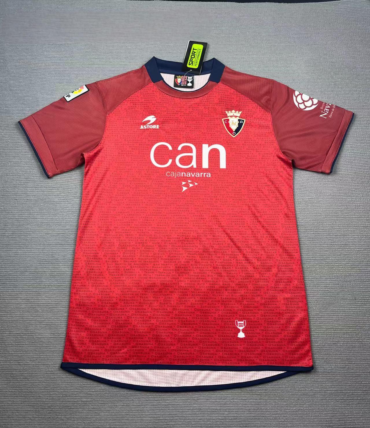 2004/2005 Rétro Osasuna Domicile Maillot de football Qualité thaï 1:1