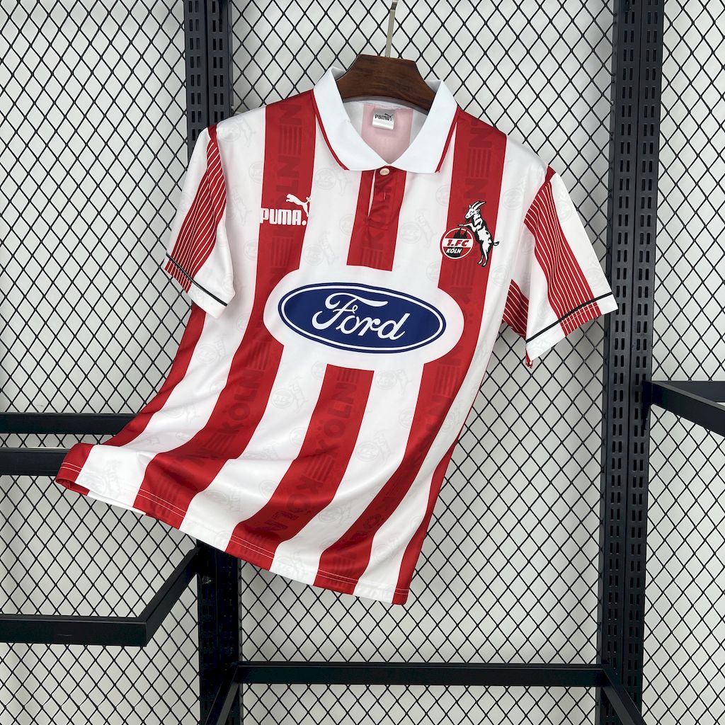 1995/1996 Rétro FC Köln Domicile Maillot de football Qualité thaï 1:1