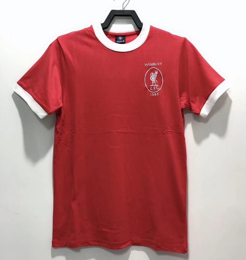 1965 Retro Liverpool İç saha Klasik Retro Anma Futbol Top 1:1 Tayland kalitesi