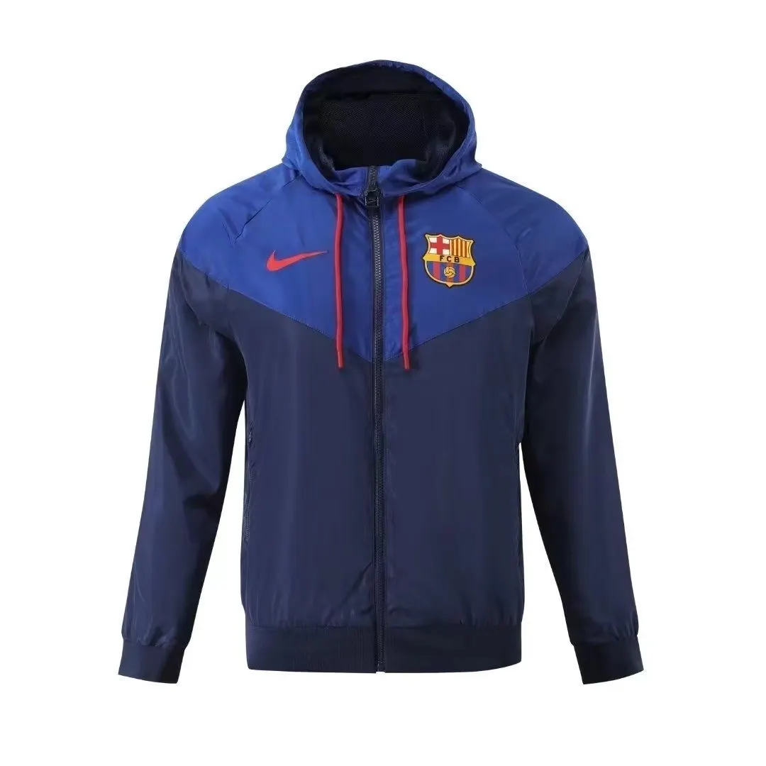 2025/2026 Barcelona Windjacke Dunkel Blau color matching Trikot 1:1 Thai-Qualität