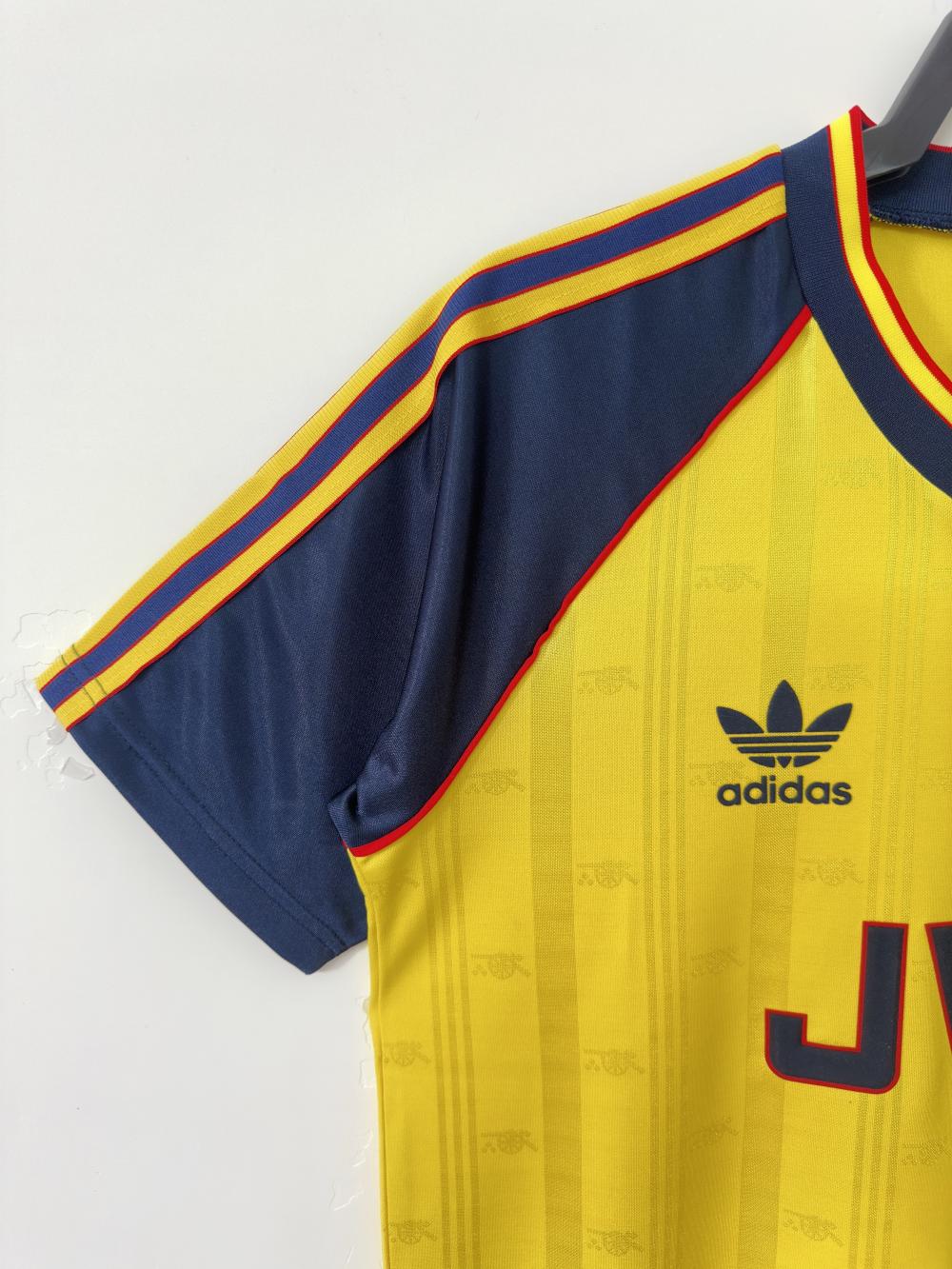 1988/1990 Retrô Arsenal Fora Camisa de futebol Qualidade tailandesa 1:1 - Image 4