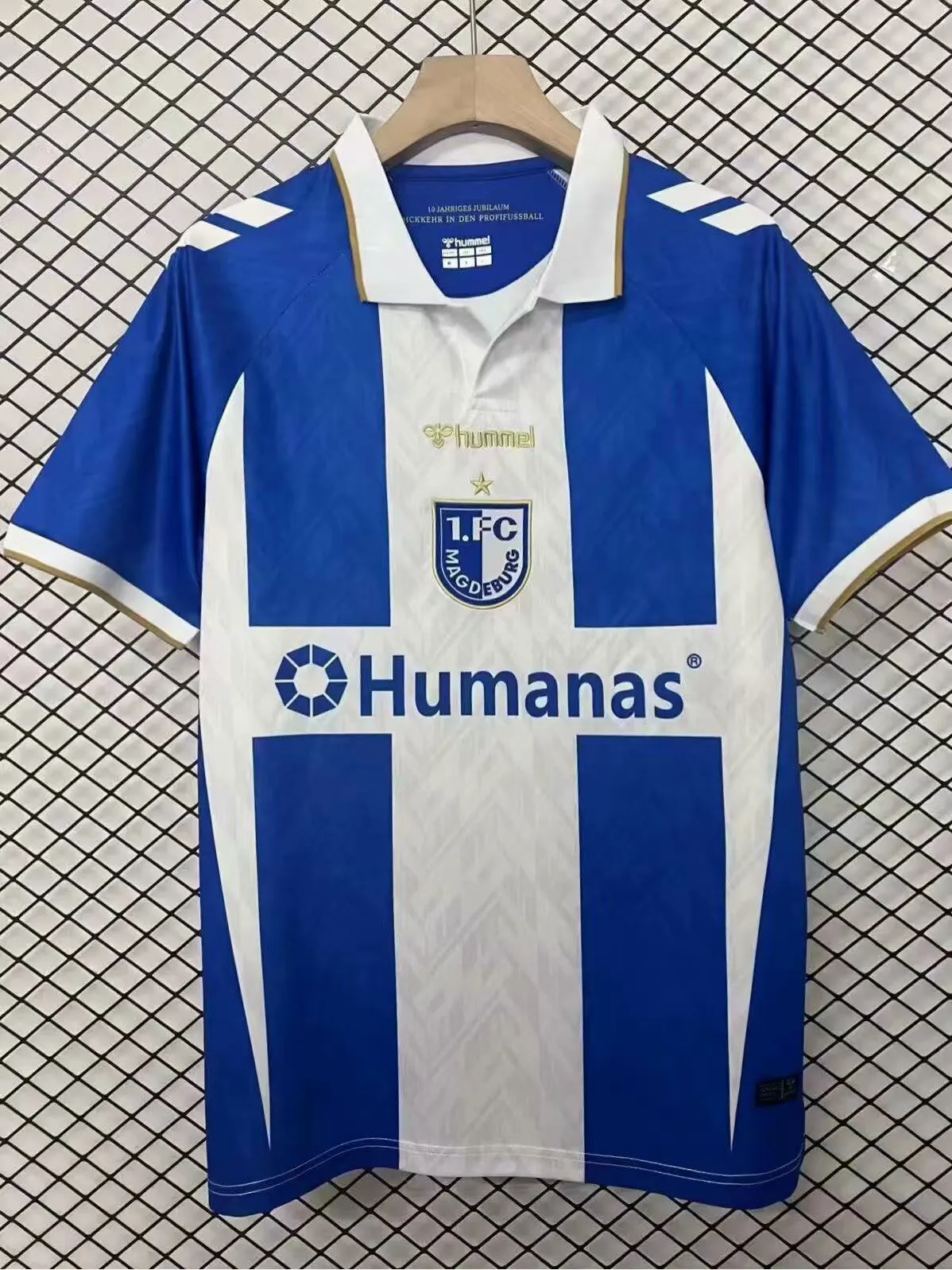 2025-2026 FC Magdeburg 10th Anniversary Edition Football Jersey 1:1 Thai Quality
