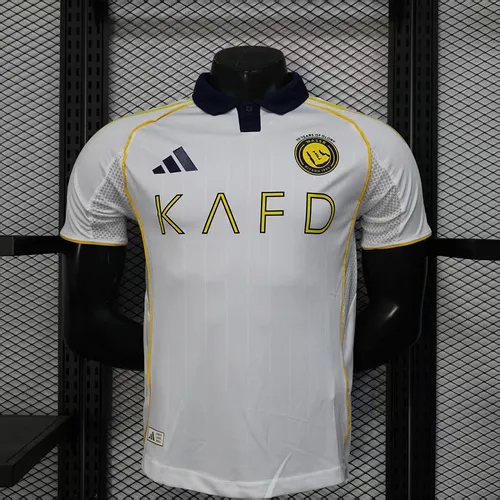 2025/2026 Versione giocatore Al-Nassr Terza Trasferta Maglia da calcio Qualità thai 1:1