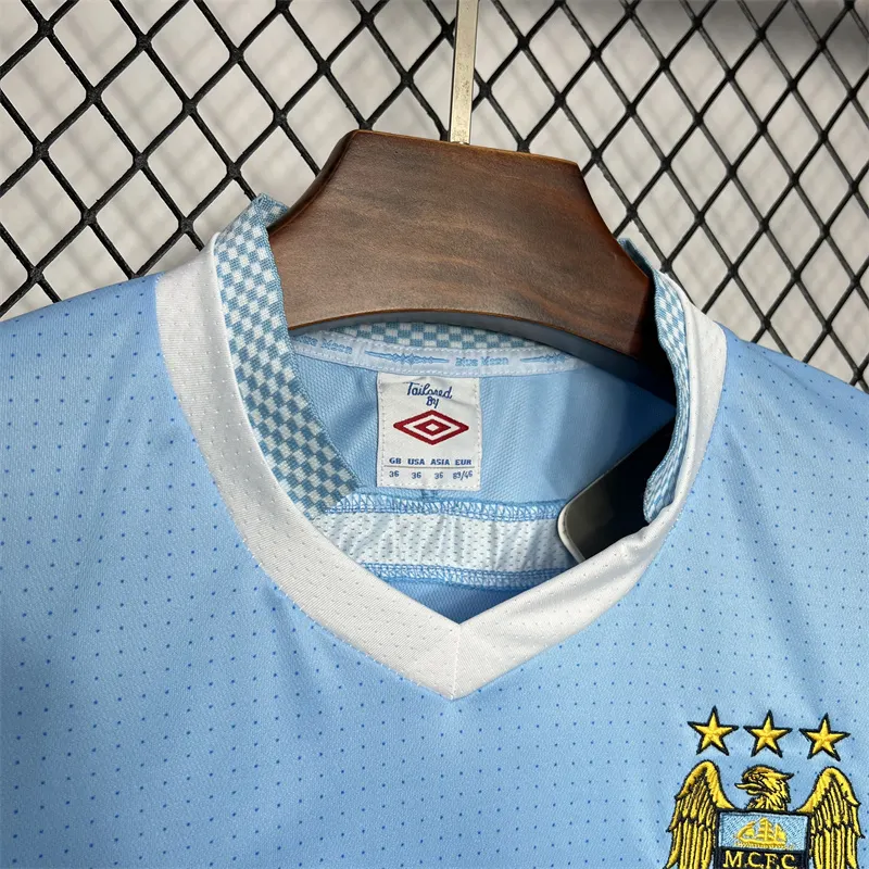 2011/2012 Retro Manchester City Home Football Shirt 1:1 Thai Quality - Image 4
