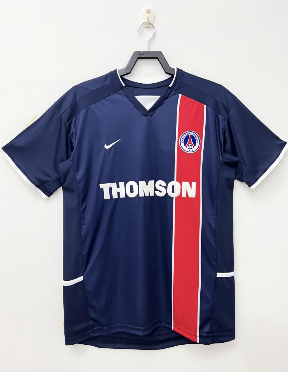 2002/2003 Retro Psg Paris Saint-Germain İç saha Futbol forması 1:1 Tayland kalitesi