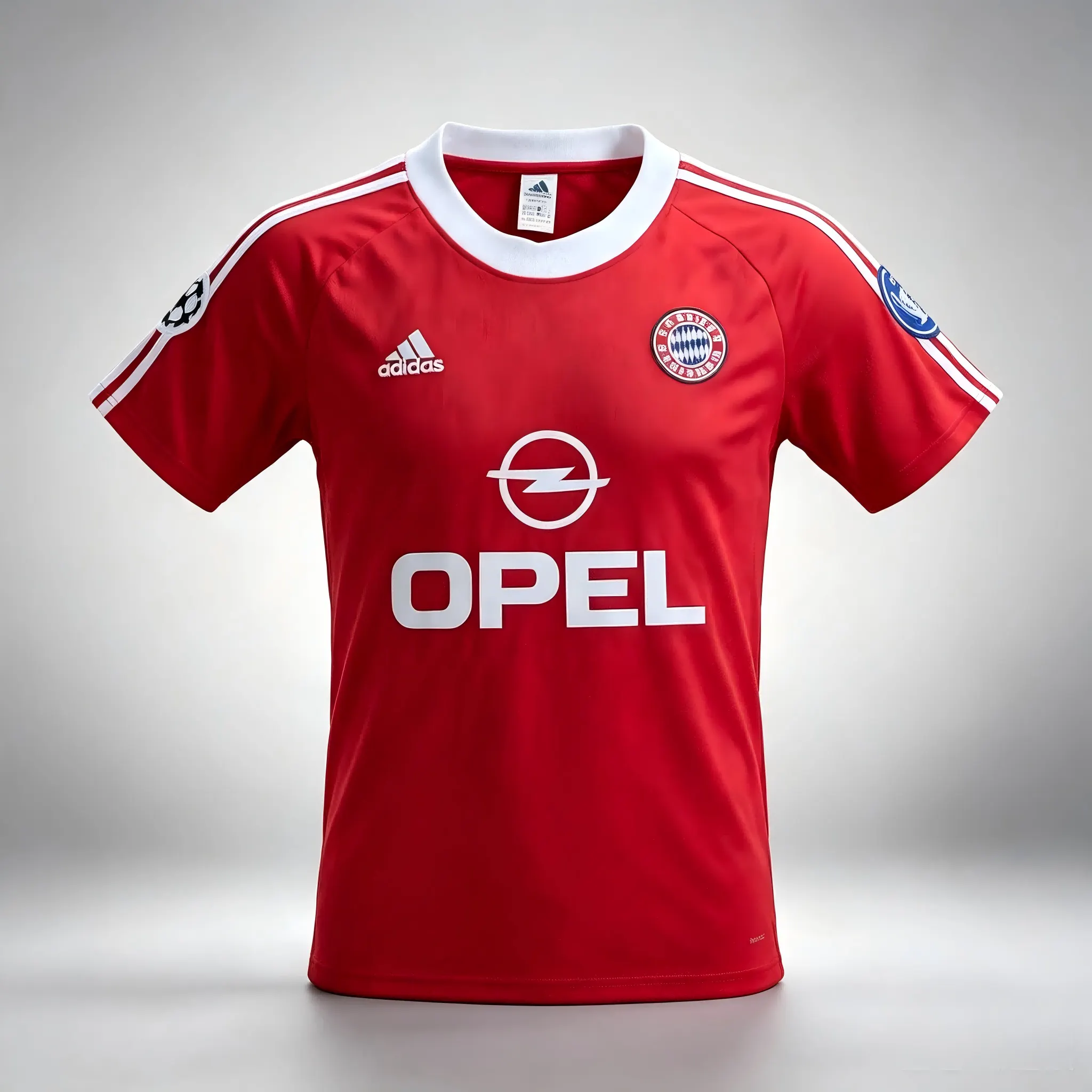 2000/2001 Retro Bayern Munich Home Champions League Edition Football Jersey 1:1 Thai Quality