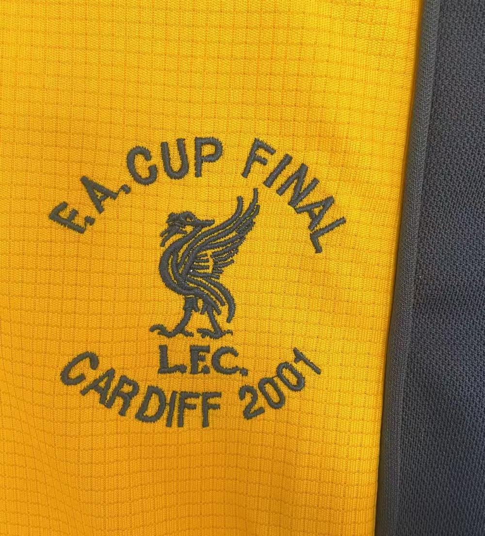 2000/2001 Retro Liverpool FC Third Away Football Jersey 1:1 Thai Quality - Image 7