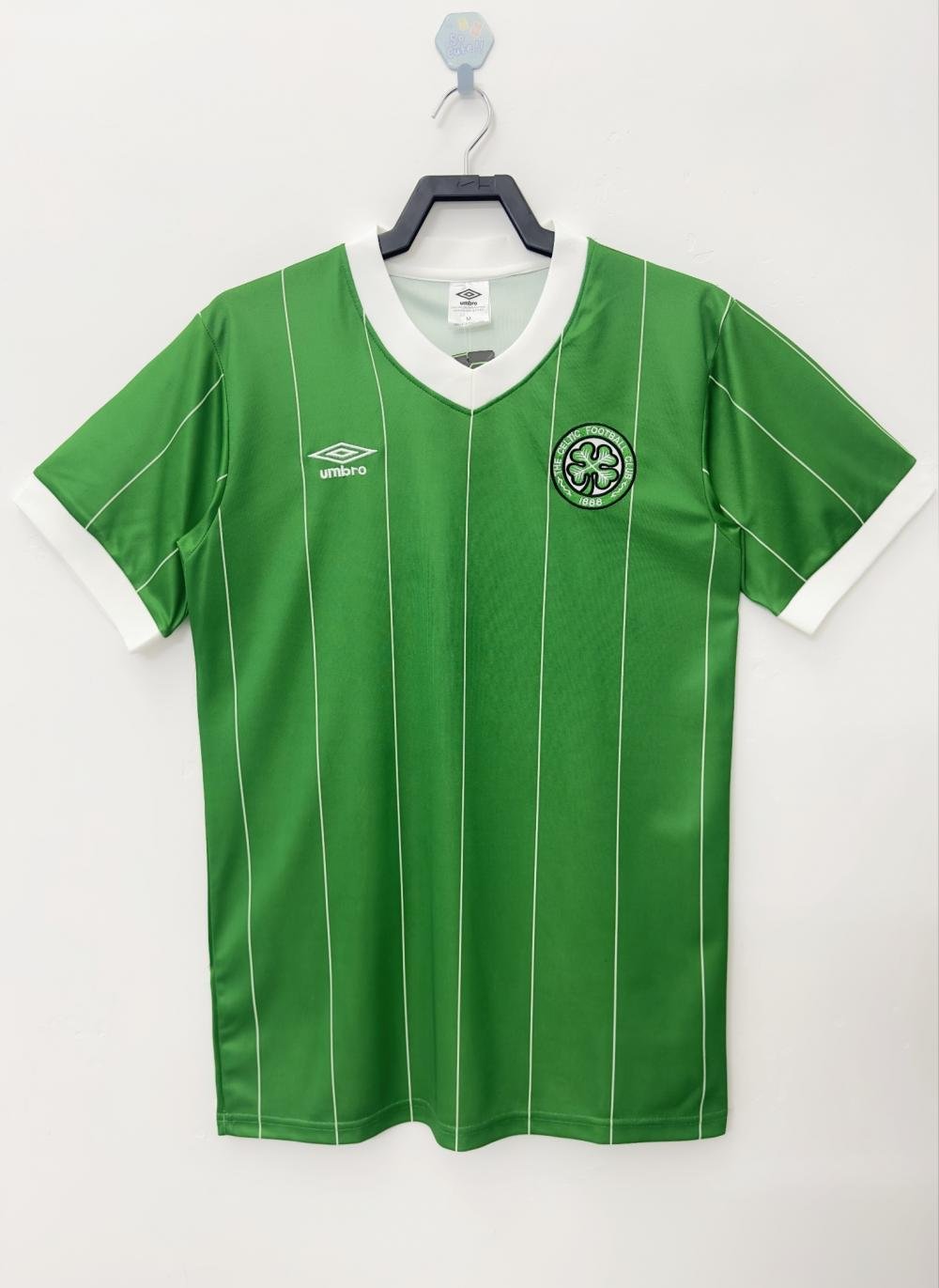 1984-1986 Retro Celtic Terza Trasferta Maglia da calcio Qualità thai 1:1