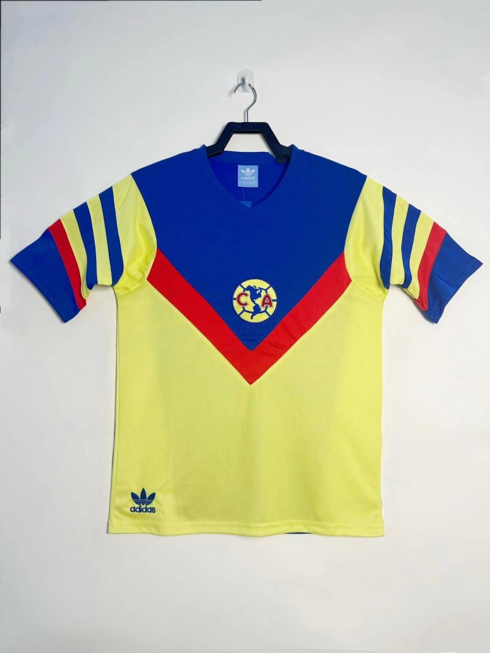 1987 Retro CF América Heim Corteiz Trikot 1:1 Thai-Qualität