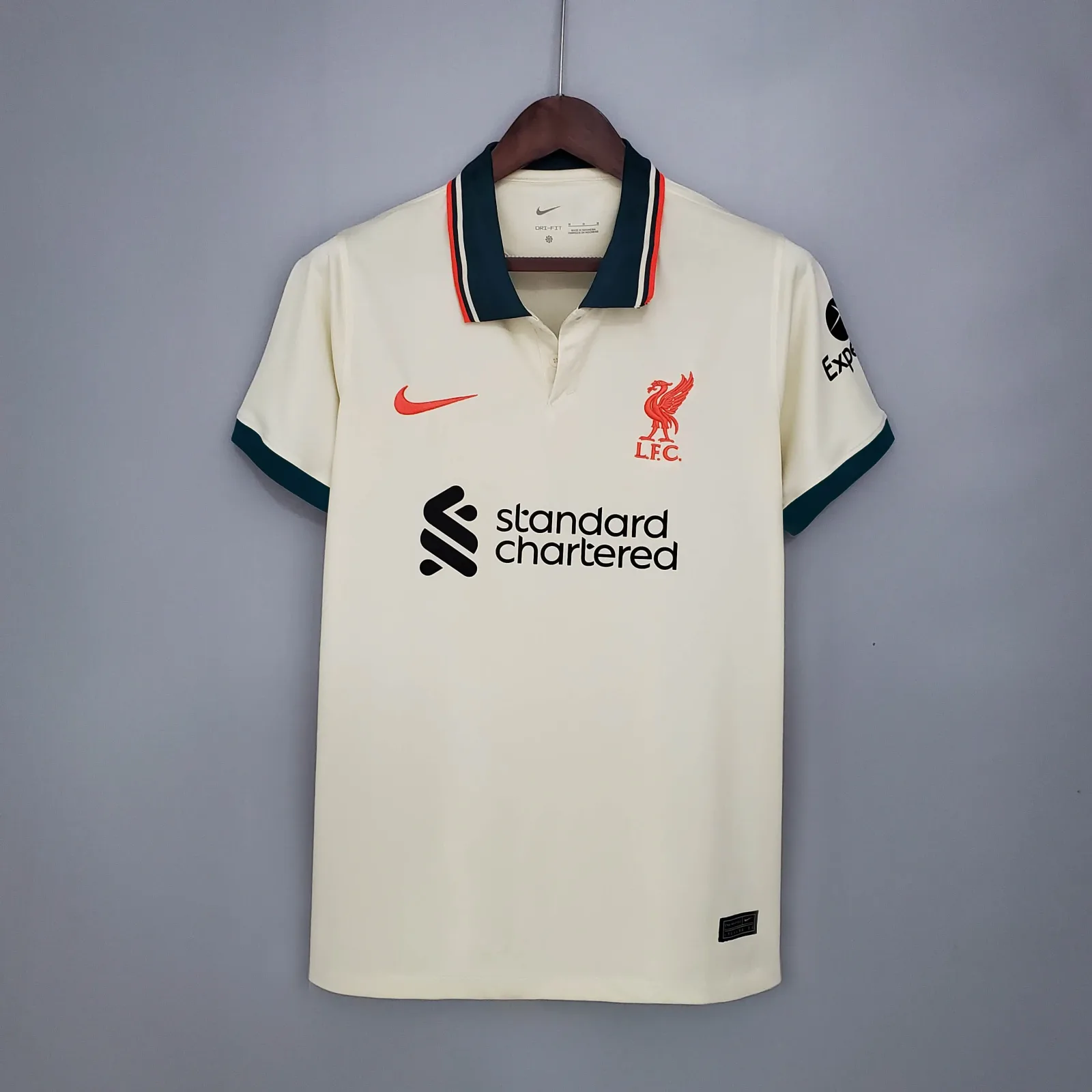 2021 / 2022 Liverpool Футбольная футболка Тайское качество 1:1 Гостевая