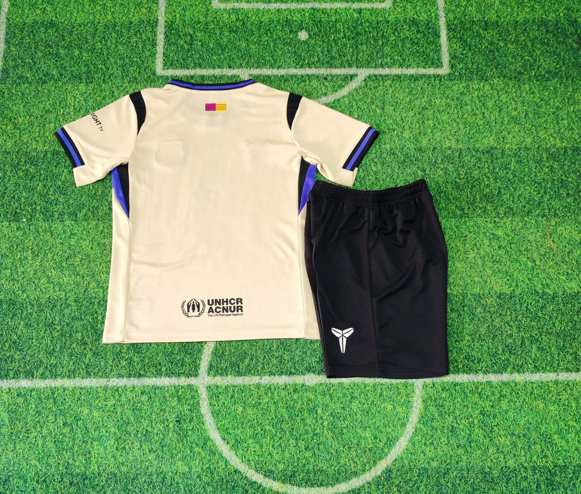 2025/2026 Barcelona Away Football Jersey 1:1 Thai Quality Kids Size - Image 3