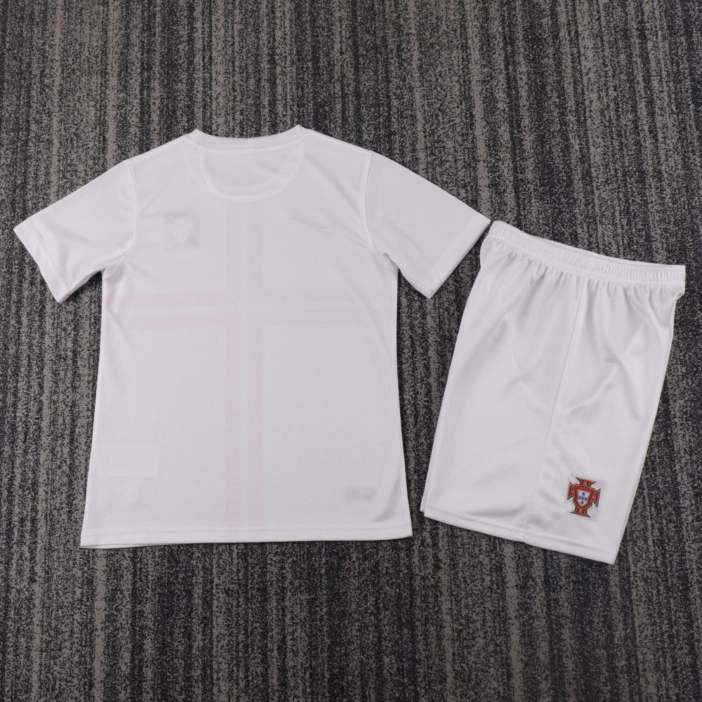 2012 Retro Portugal Away Football Shirt 1:1 Thai Quality Kids Size - Image 2