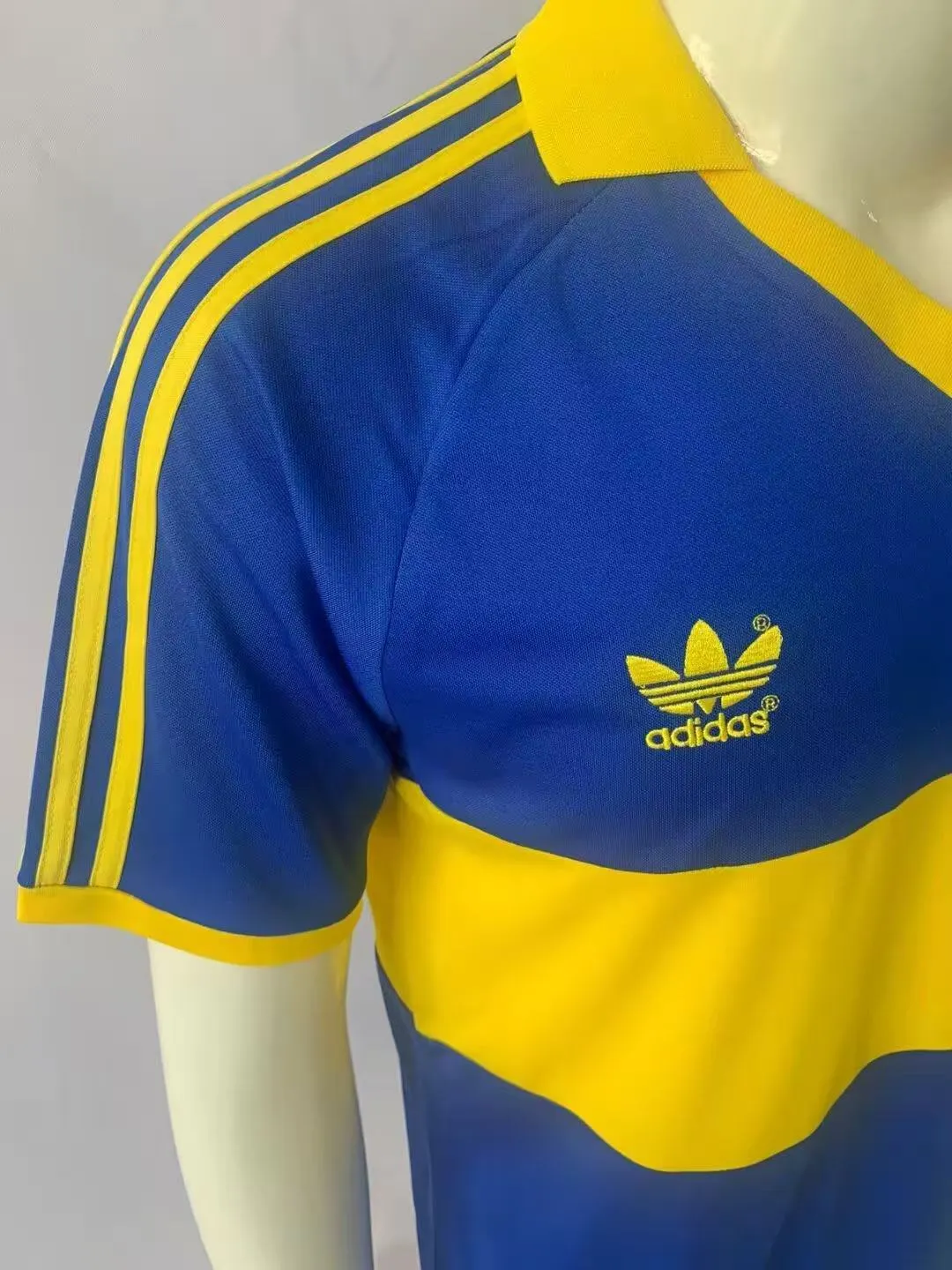 1985/1986 Retro Boca Juniors Heim Fußballtrikot 1:1 Thai-Qualität – Bild 3