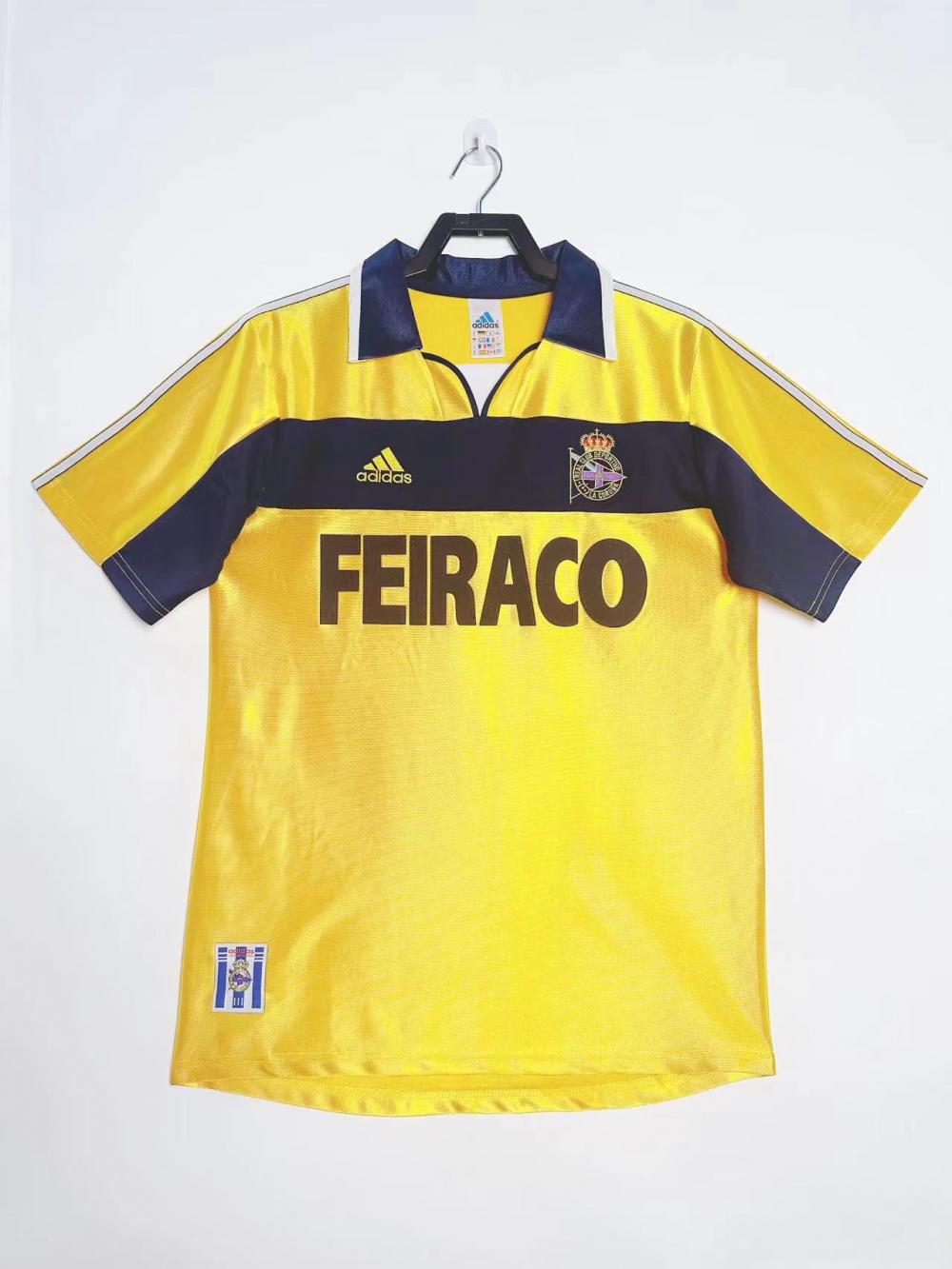 1999-2000 Rétro Deportivo Troisième Extérieur Maillot de football Qualité thaï 1:1
