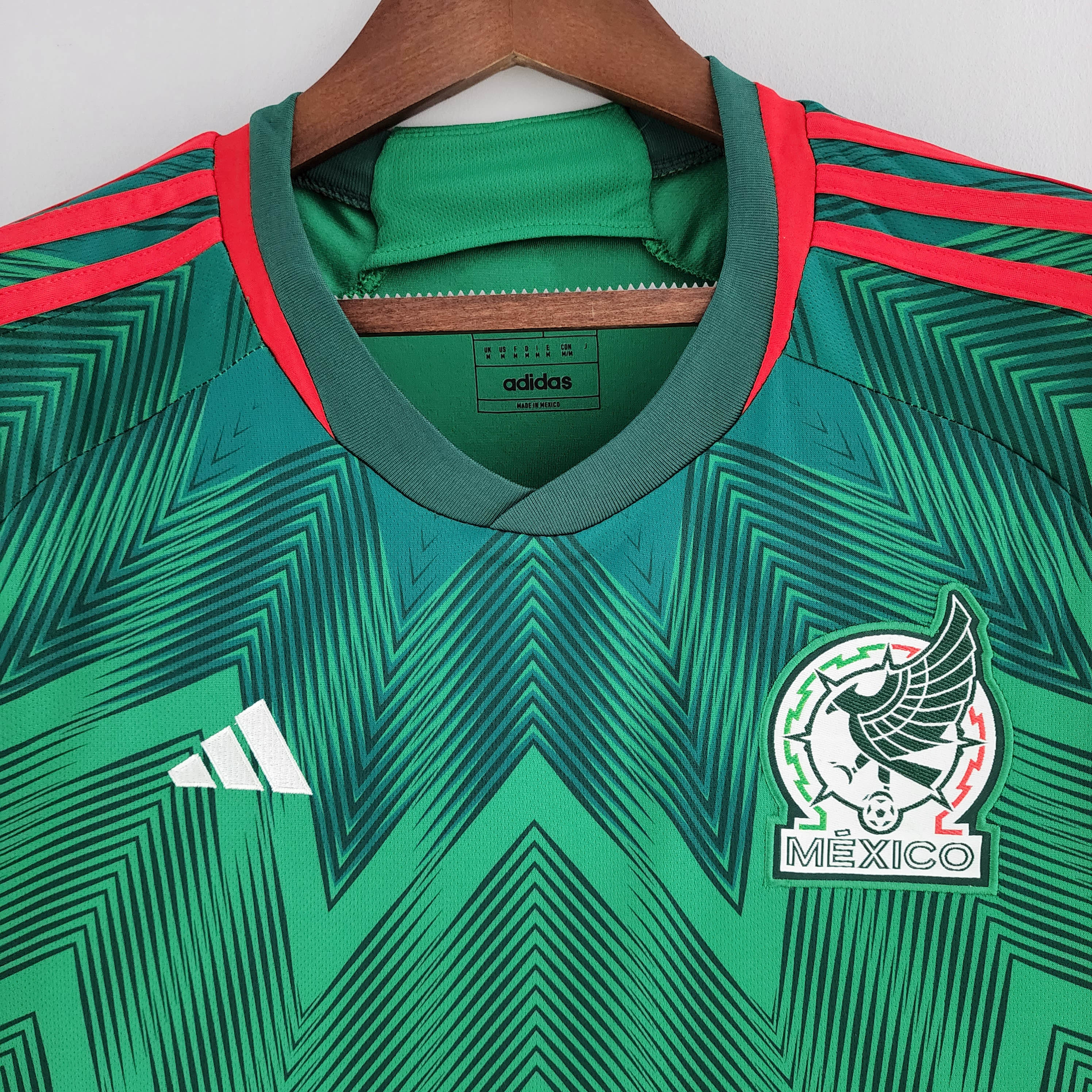 2022 FIFA 世界杯 墨西哥 主场 足球球衣 - 图片 3