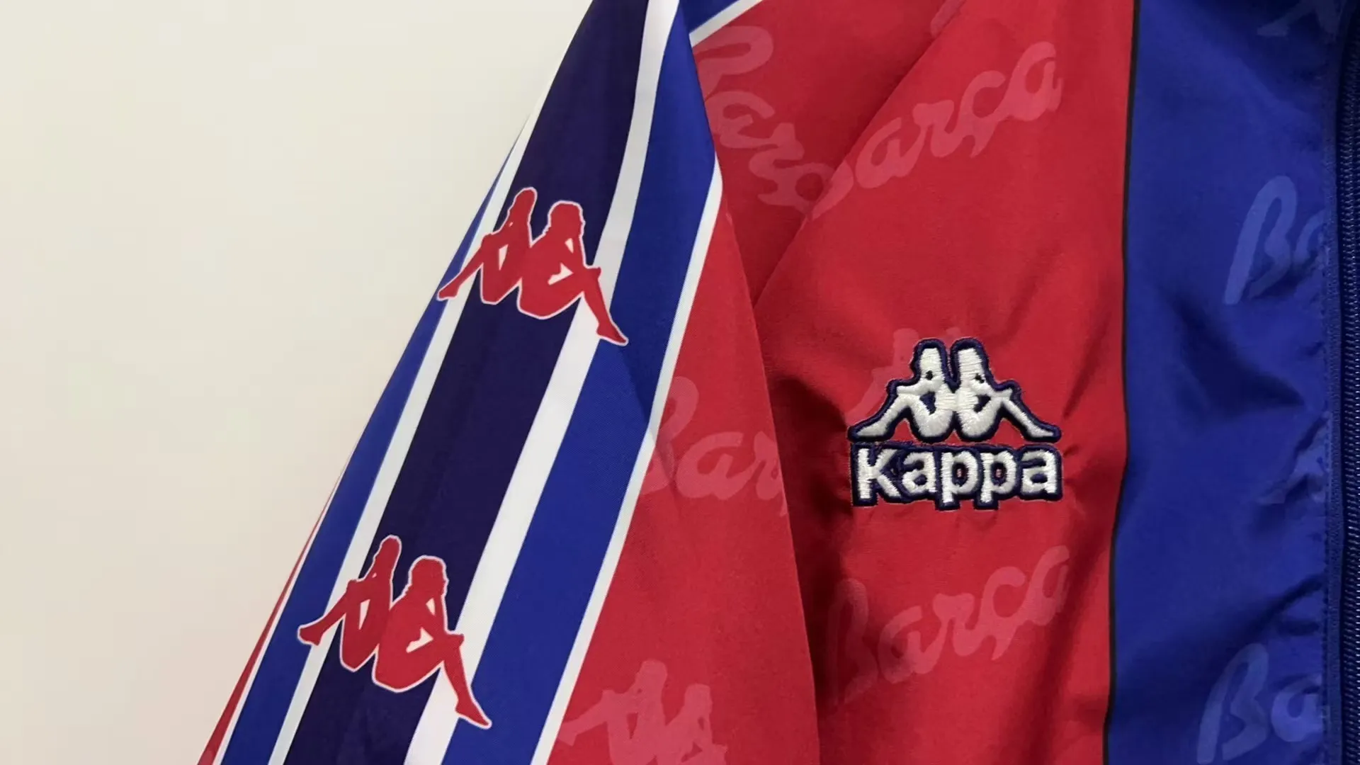 1996/1997 Retro Barcelona Reversible Chaqueta cortavientos Camiseta de fútbol Calidad tailandesa 1:1 - Imagen 6