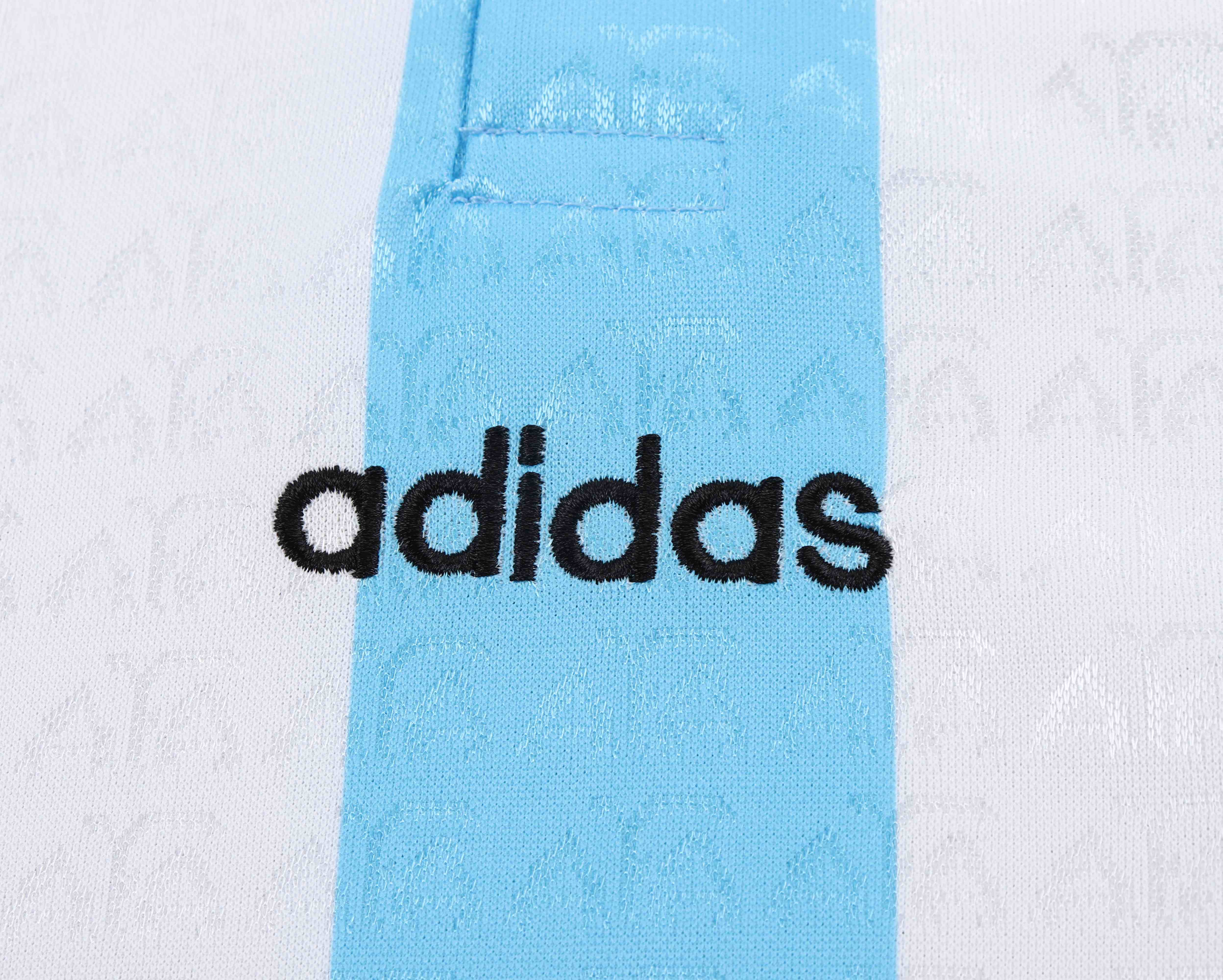 1994 Retro Argentinië Nationaal elftal Thuis Shirt Kindermaat - Afbeelding 7