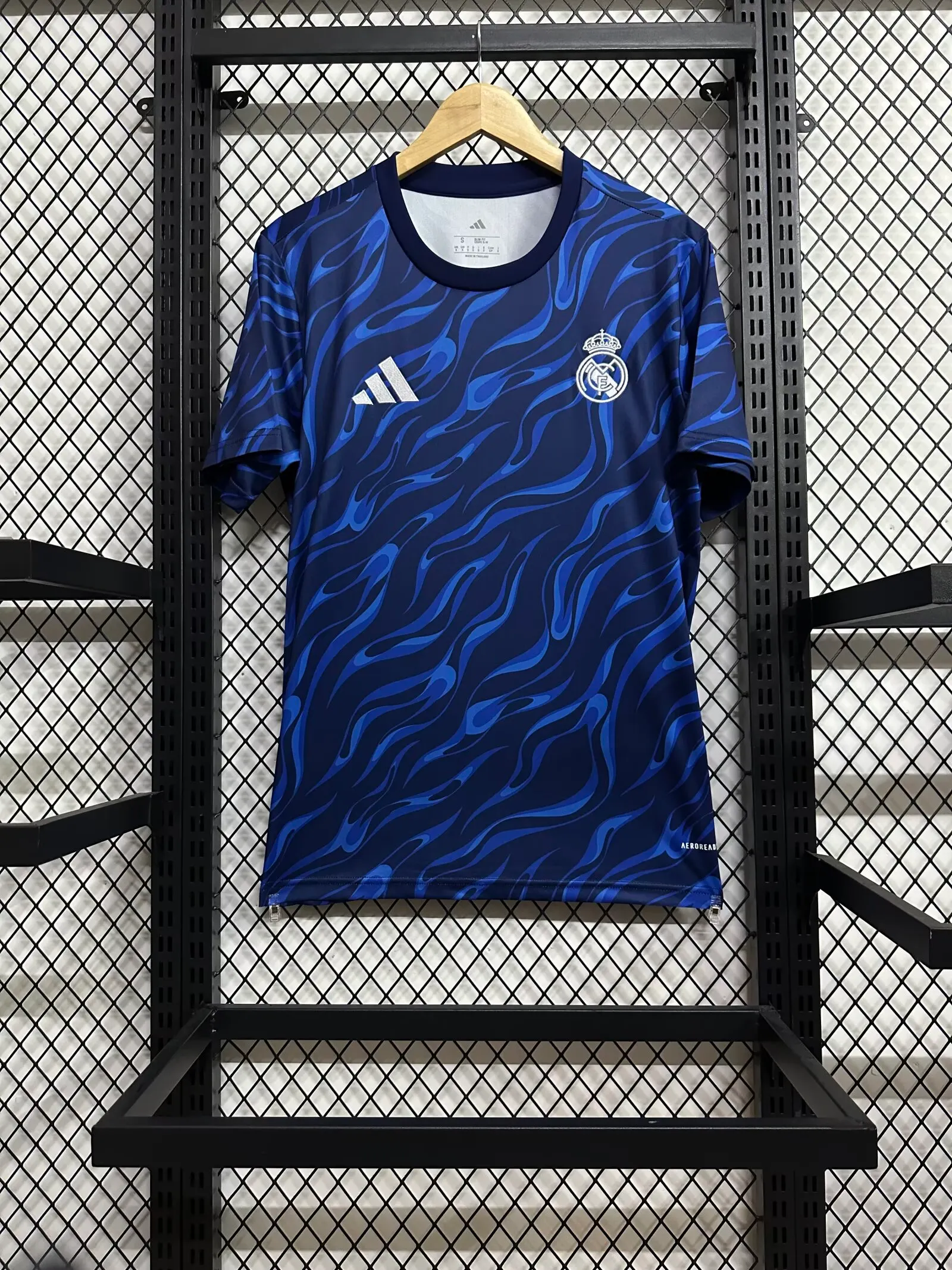 2025/2026 Real Madrid Тренировка Одежда Синий Футбольная футболка Тайское качество 1:1