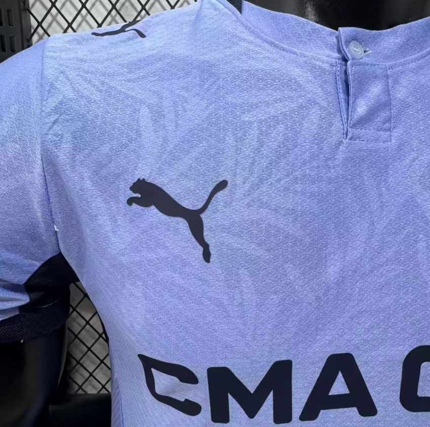 2026/2027 Spielerversion Olympique de Marseille Drittes Auswärts Fußballtrikot 1:1 Thai-Qualität – Bild 4