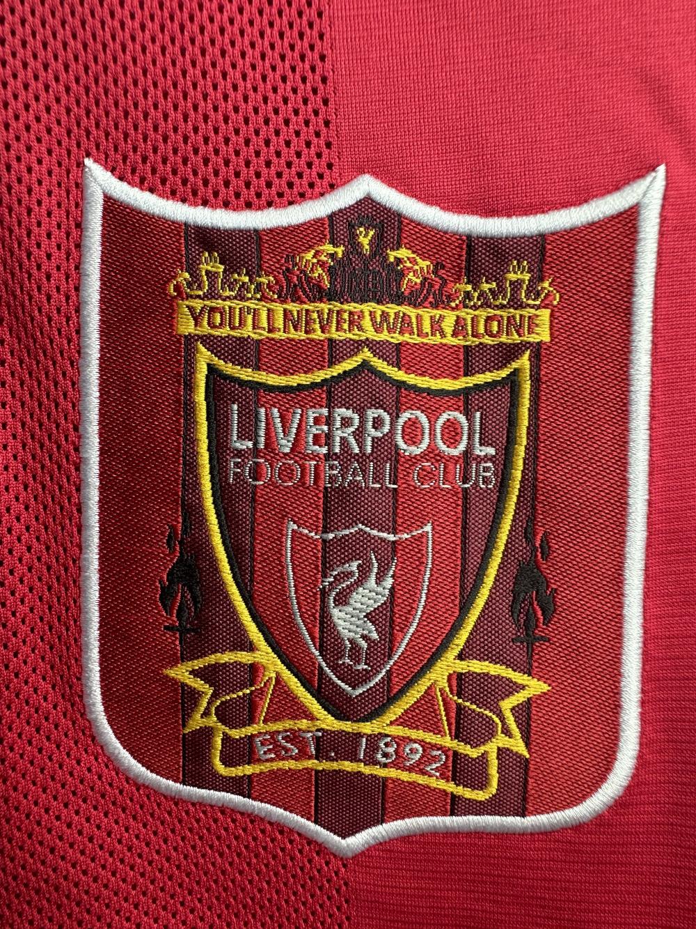 1995/1996 Retro Liverpool Home Football Jersey Long Sleeve 1:1 Thailand Quality - Image 5