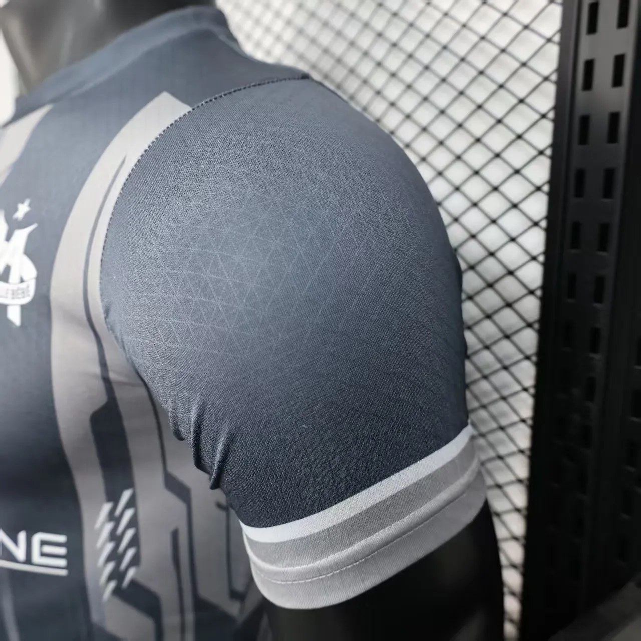 2025/2026 Игровая версия Olympique de Marseille Специальное издание Серый Футбольная футболка Тайское качество 1:1 — изображение 7