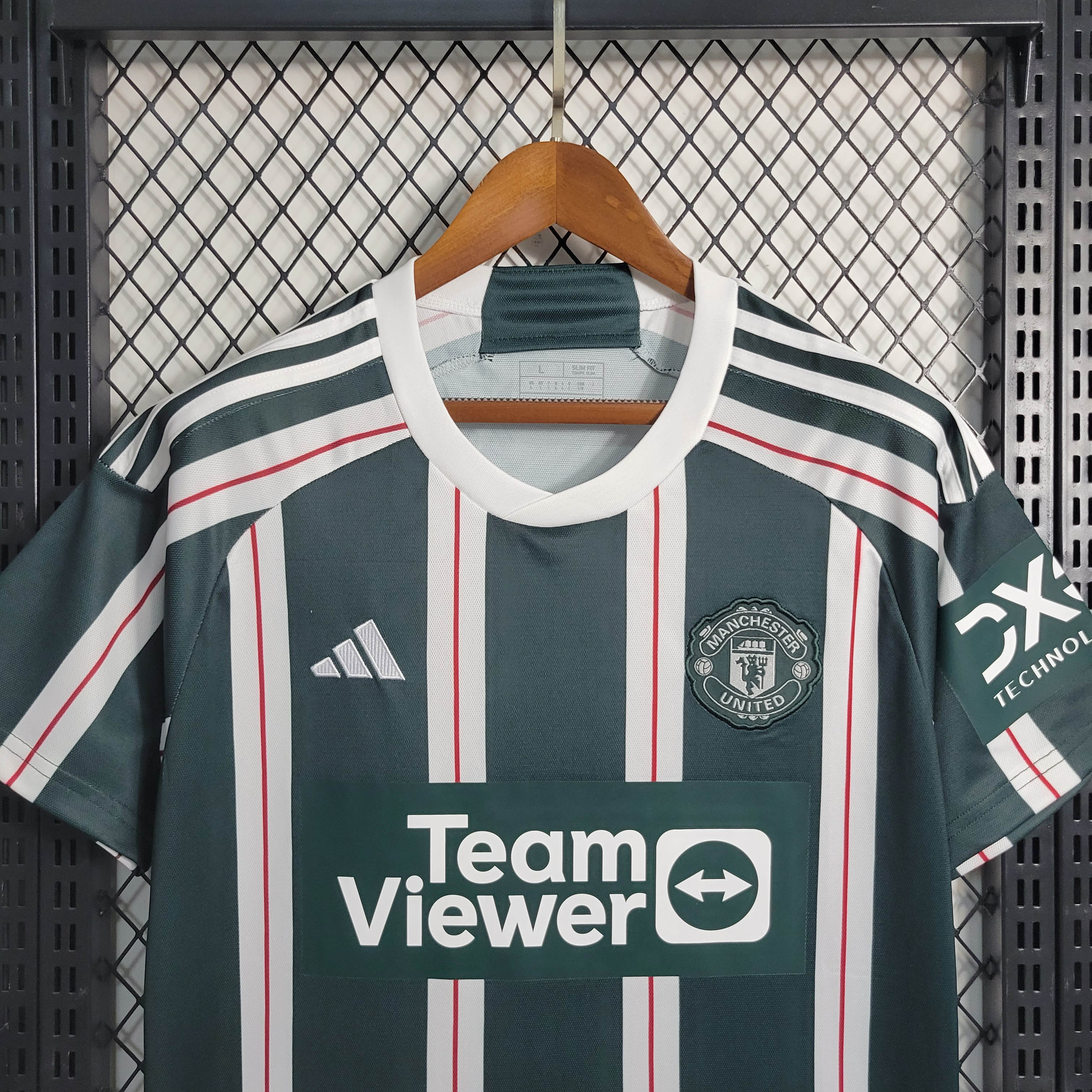 2023/2024 Manchester United Auswärts Fußballtrikot 1:1 Thai-Qualität – Bild 4