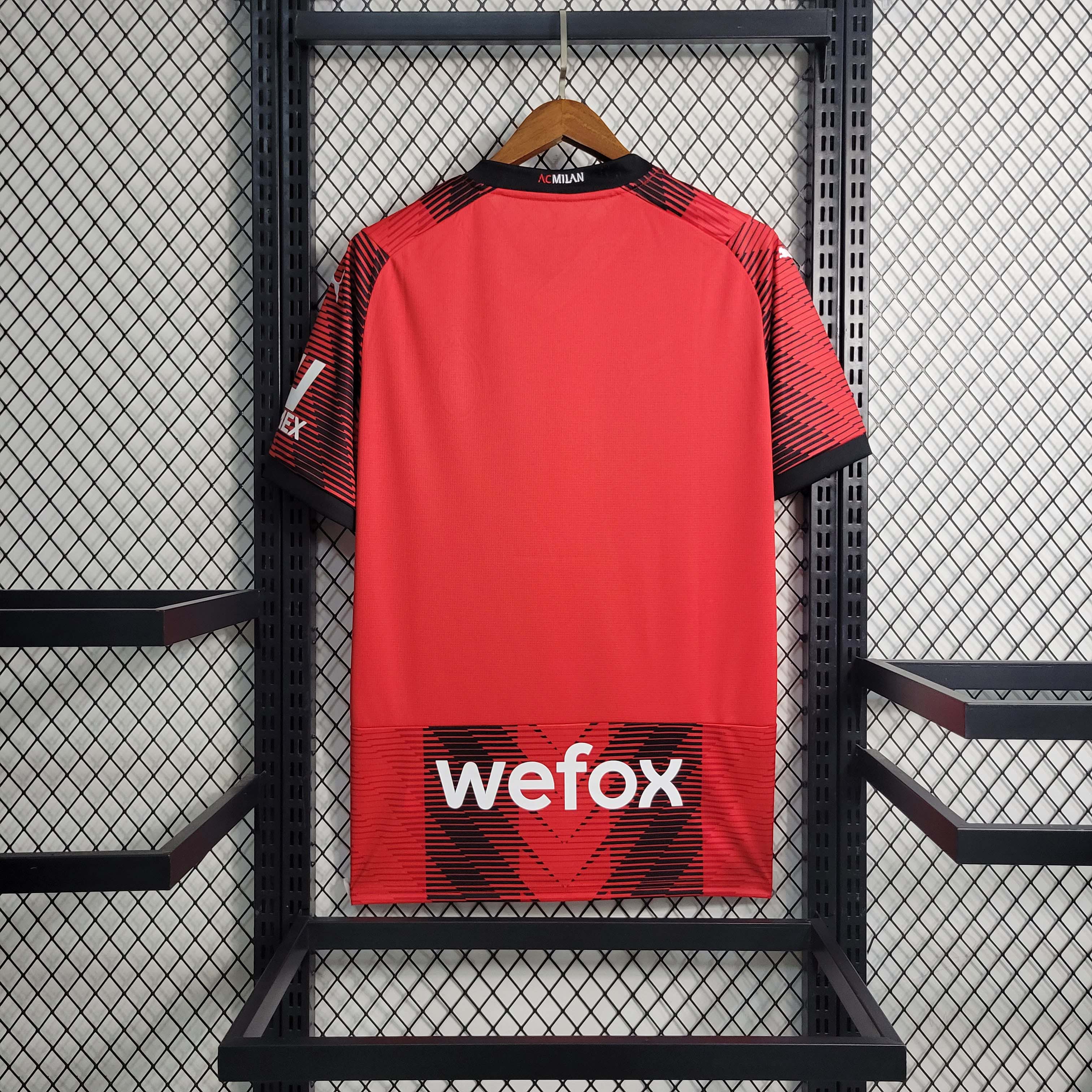 2023/2024 AC Milan Home Soccer Jersey 1:1 Thai Quality - Image 3