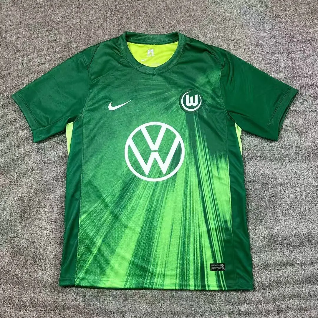 2025-2026 VfL Wolfsburg Heim Fußballtrikot 1:1 Thai-Qualität