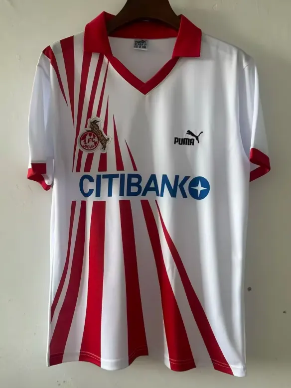 1991/1992 Retro FC Köln Local Camiseta de fútbol Calidad tailandesa 1:1