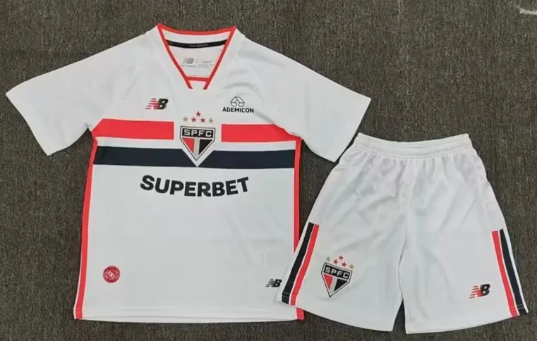 2026/2027 São Paulo Heim Trikot 1:1 Thai-Qualität Kindergröße