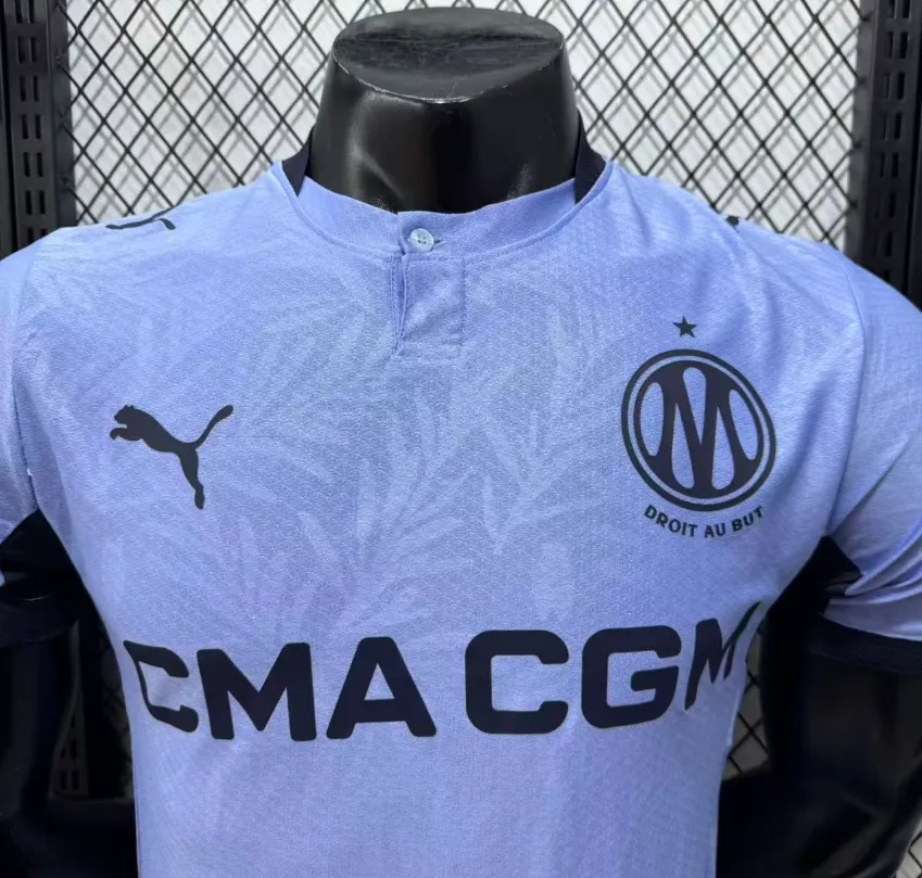 2026/2027 Spielerversion Olympique de Marseille Drittes Auswärts Fußballtrikot 1:1 Thai-Qualität – Bild 3