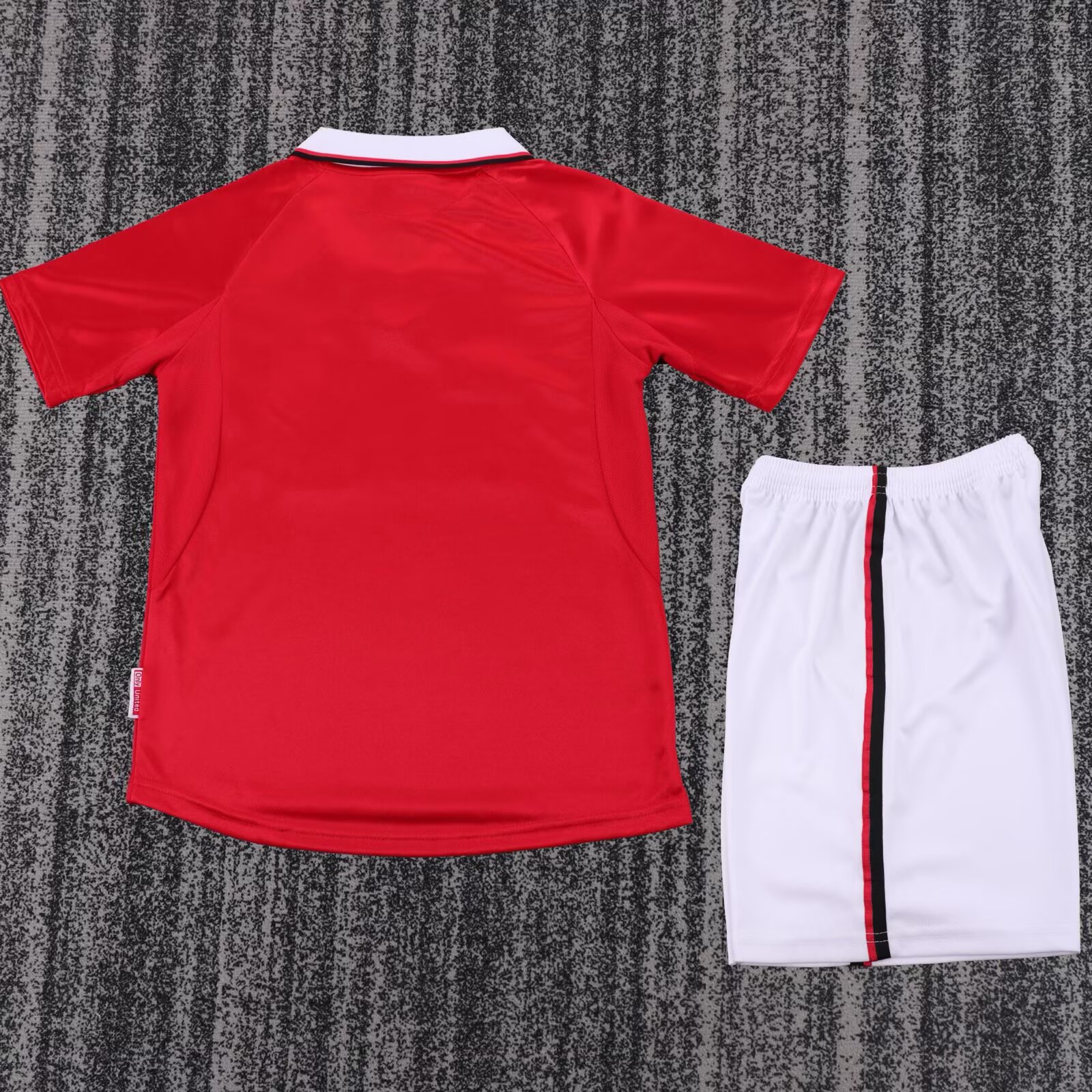 1999/2000 Retro Manchester United Heim Fußballtrikot 1:1 Thai-Qualität Kindergröße – Bild 2
