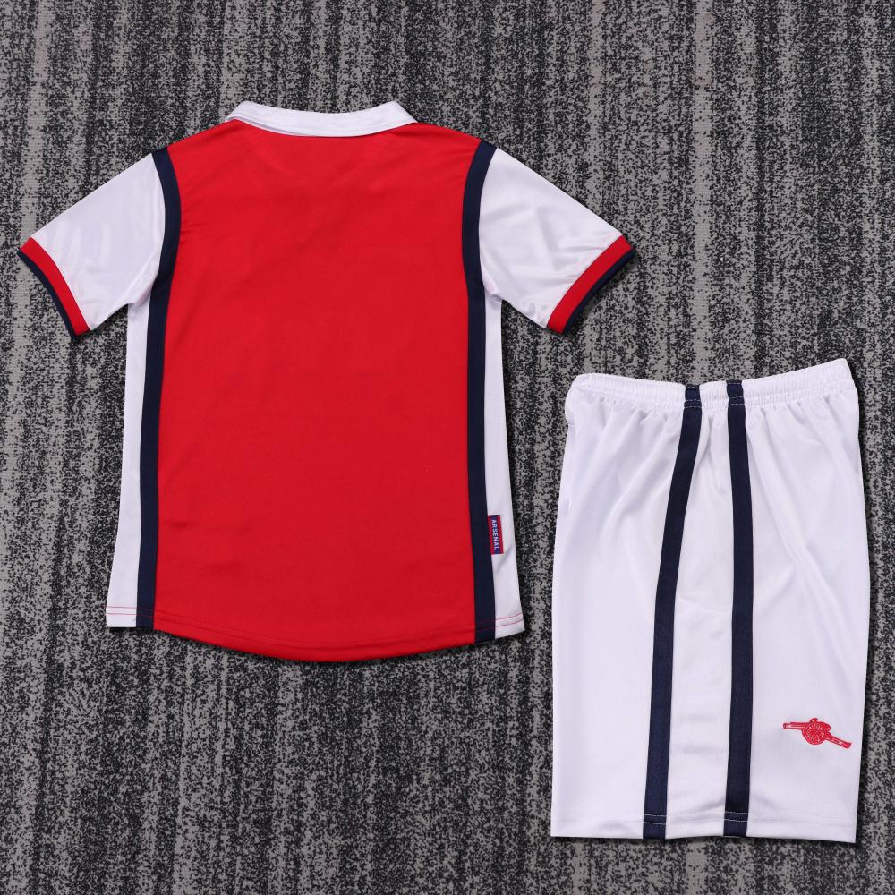 1998-1999 Retro Arsenal Home Football Shirt 1:1 Thai Quality Kids Size - Image 2