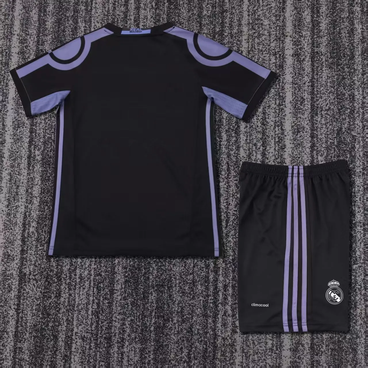 2016/2017 Retro Real Madrid Drittes Auswärts Fußballtrikot 1:1 Thai-Qualität Kindergröße – Bild 2