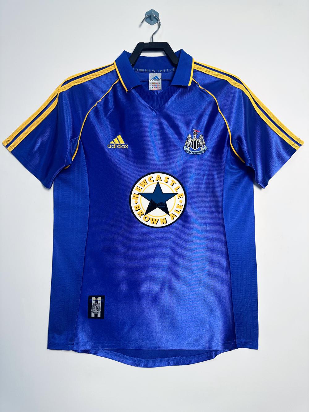 1998-1999 Retro Newcastle United Auswärts Fußballtrikot 1:1 Thai-Qualität