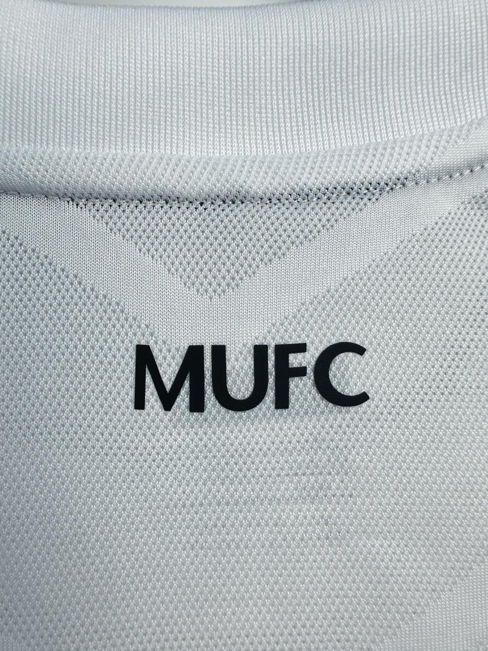 2010/2011 Retro Uzun kol Manchester United Deplasman Futbol forması 1:1 Tayland kalitesi(Şampiyonlar Ligi Versiyon) - Görsel 8