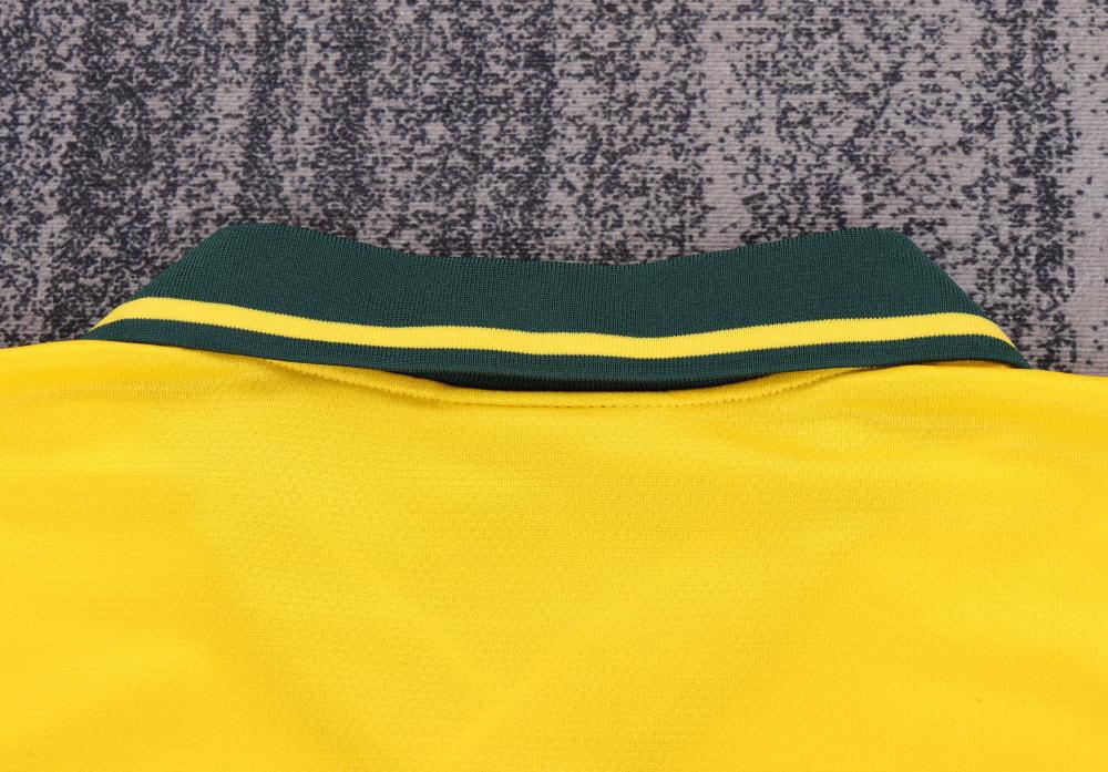 1994 Retrô Brasil Casa Camisa de futebol Qualidade tailandesa 1:1 Tamanho infantil - Image 5