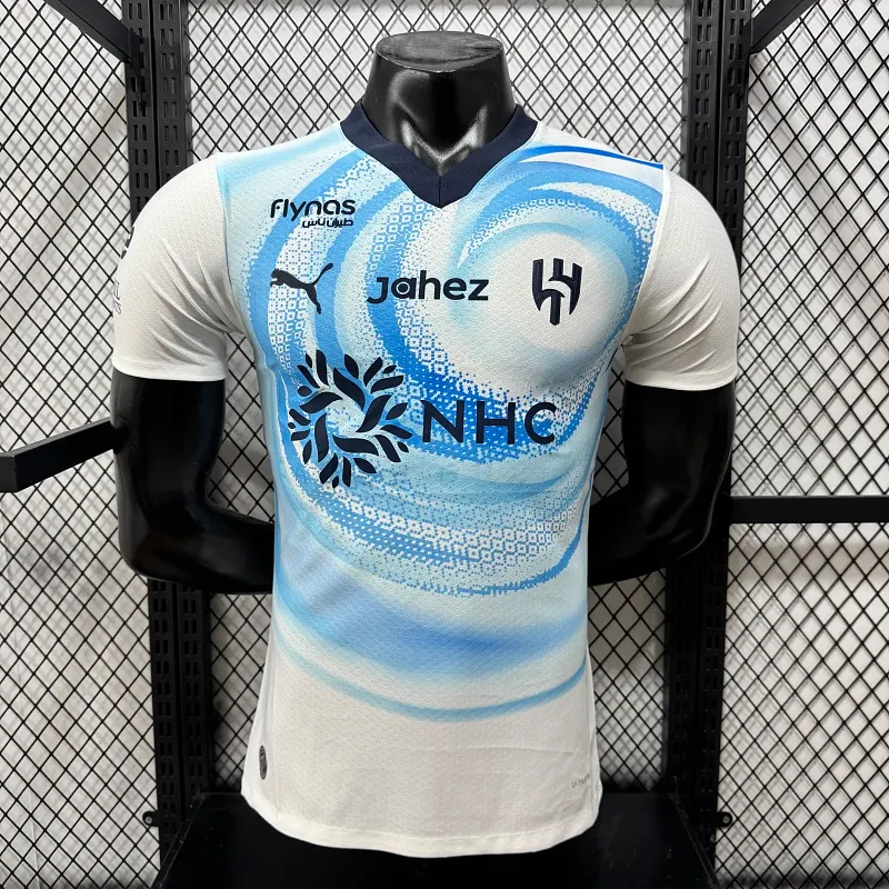 2026/2027 Spielerversion Al-Hilal Saudi Auswärts Fußballtrikot 1:1 Thai-Qualität