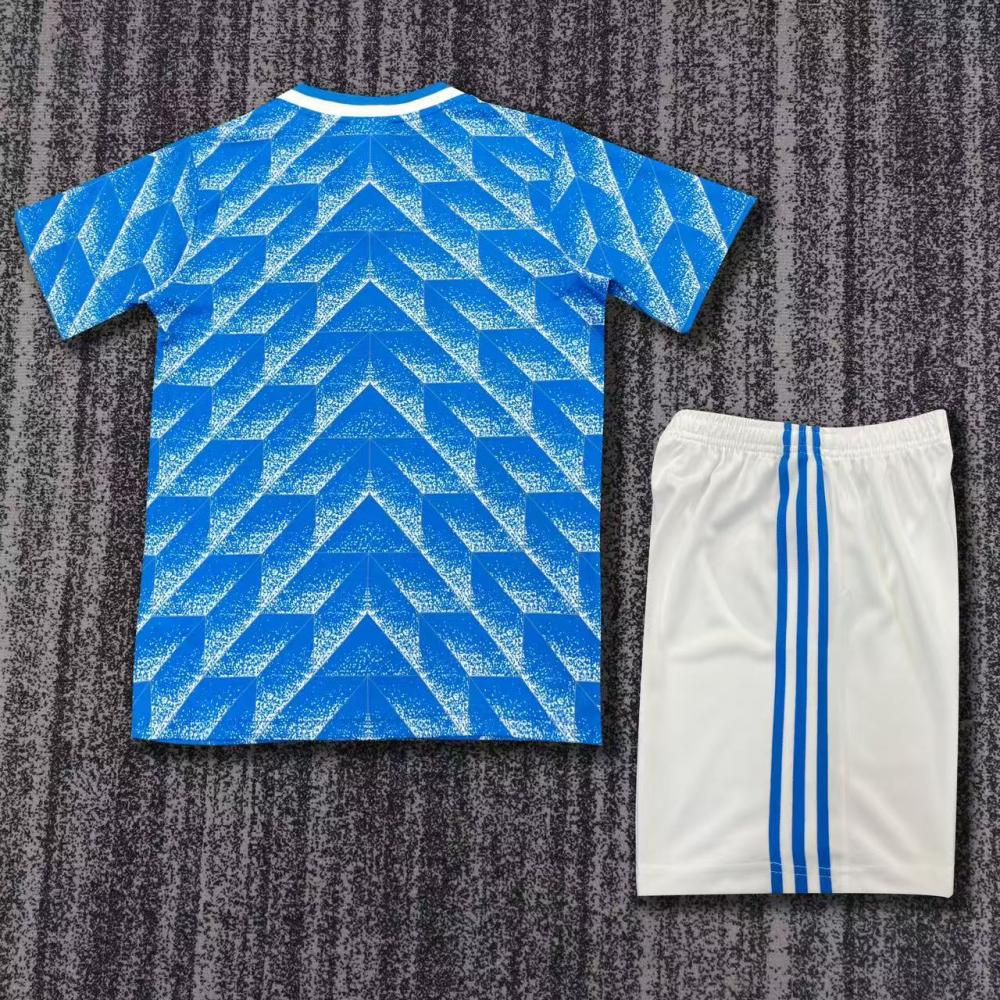 1988 Retro Niederlande Auswärts Fußballtrikot 1:1 Thai-Qualität Kindergröße – Bild 2