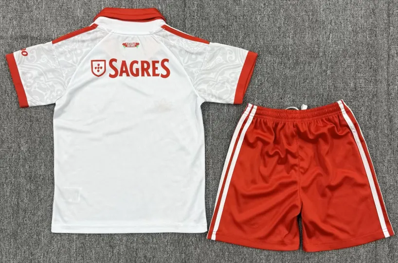 2026/2027 Benfica Auswärts Fußballtrikot 1:1 Thai-Qualität Kindergröße – Bild 3