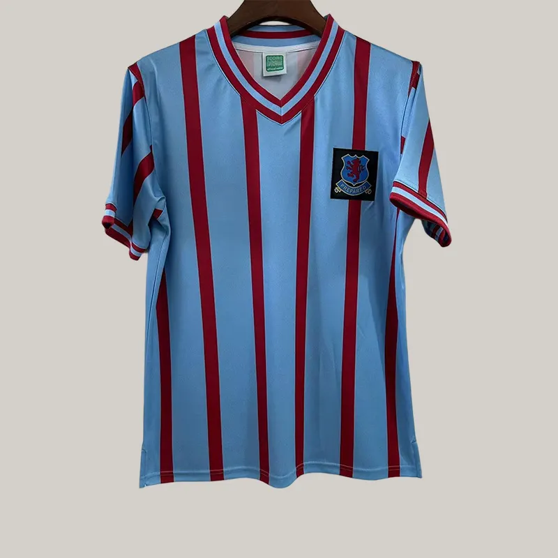 1957 Retro Aston Villa Away Football Shirt 1:1 Thai Quality