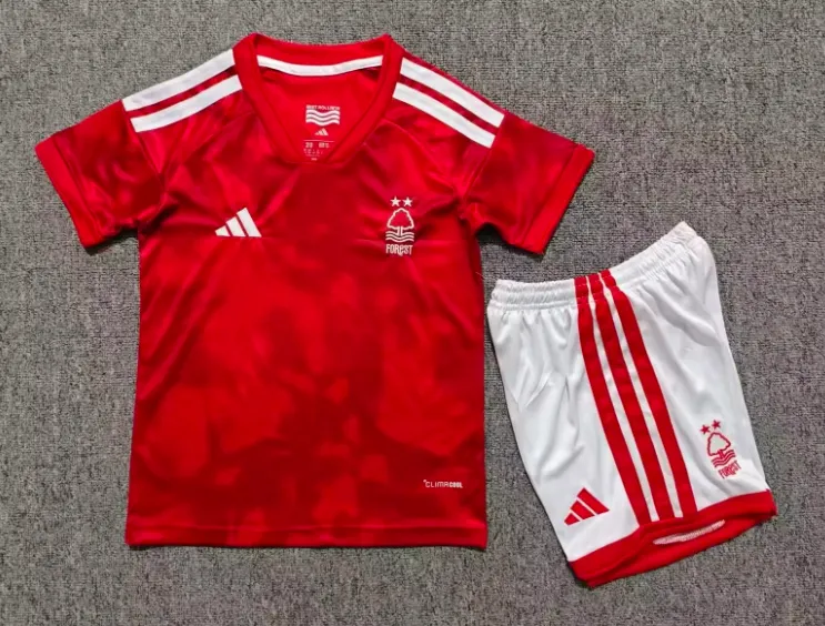 2026/2027 Nottingham Forest Domicile Maillot de football Qualité thaï 1:1 Taille enfant