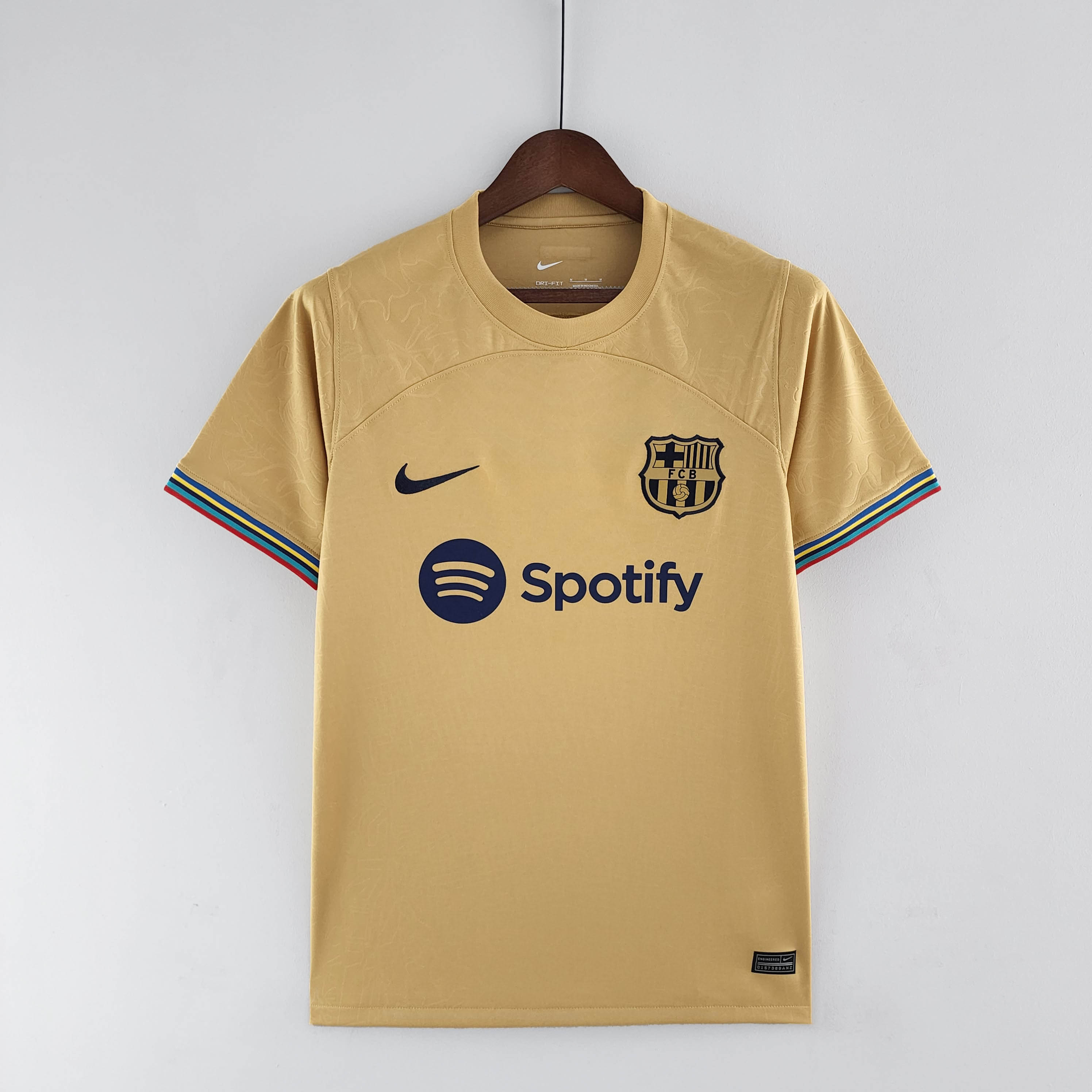 2022/2023 Barcelona Гостевая Футбольная футболка Тайское качество 1:1