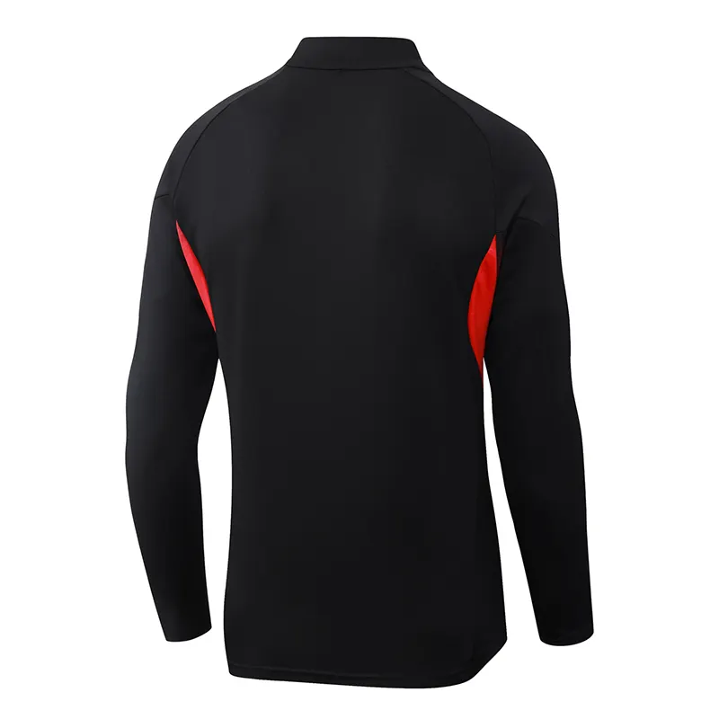 2025/2026 Benfica Agasalho meia-ziper Preto Camisa de futebol Qualidade tailandesa 1:1 Conjunto - Image 4