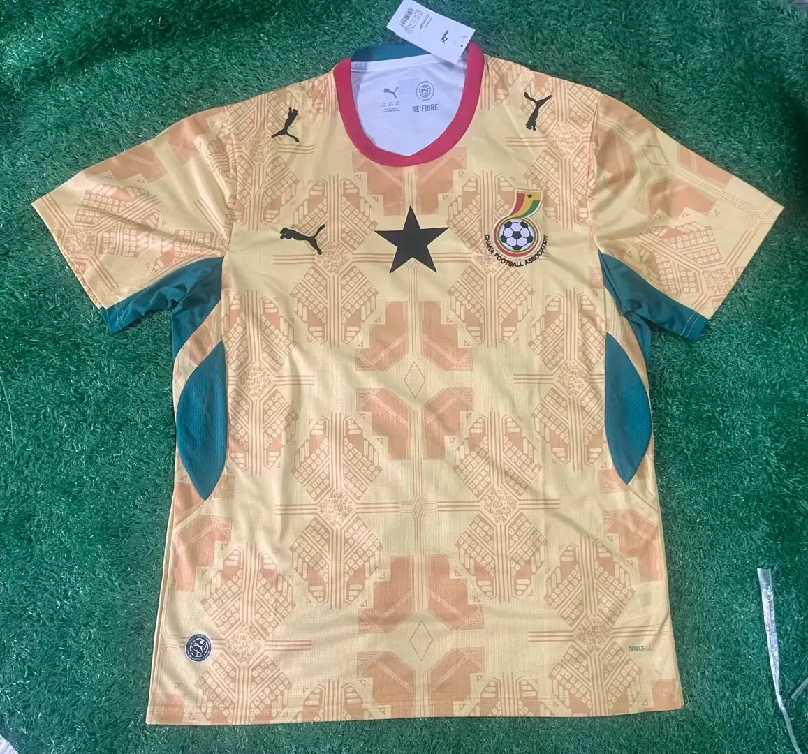 2026-2027 Gana Seleção Fora Camisa de futebol Qualidade tailandesa 1:1