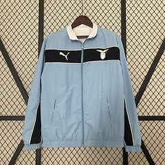 2024-2025 Lazio Wendbar Windjacke Blau-Weiß Fußballtrikot 1:1 Thai-Qualität – Bild 3